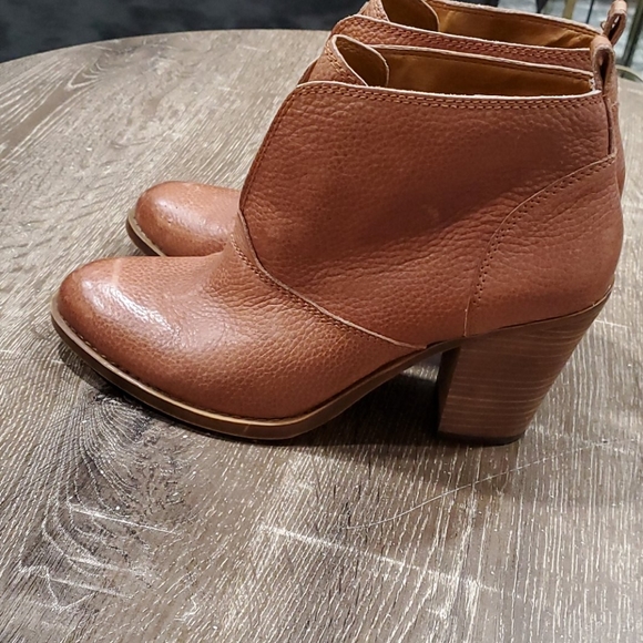 Lucky Brand Ehllen leather ankle boots size 10 - Picture 5 of 10